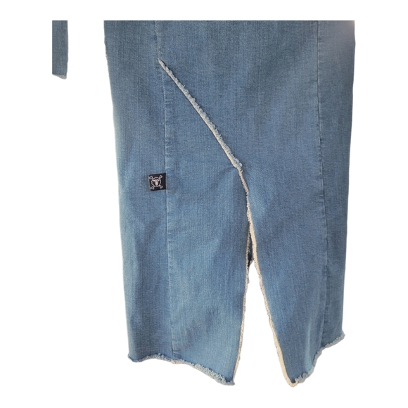 NUNUNU Kids Unisex DENIM MILITARY COAT SIZE 8/9 - Picture 12 of 13